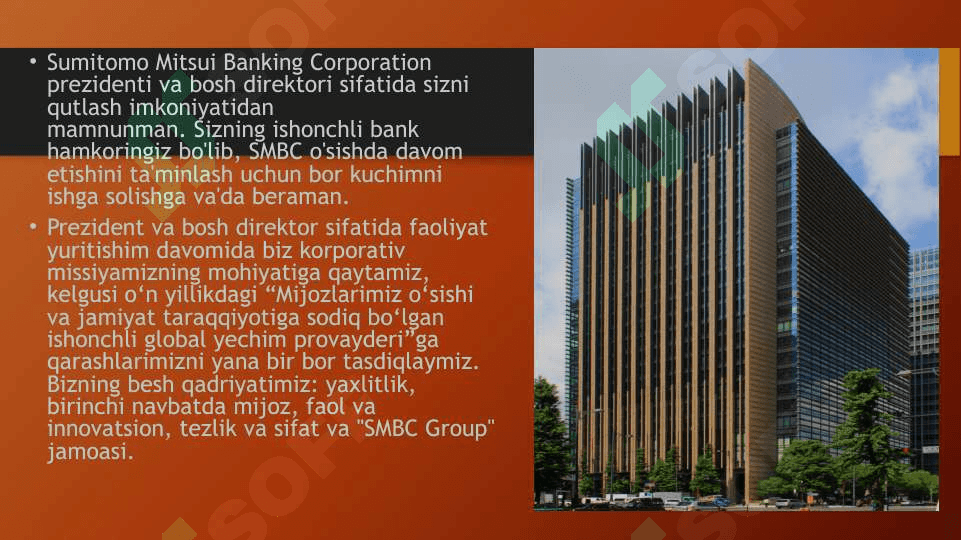 Sumitomo Mitsui Banking Corporation 3