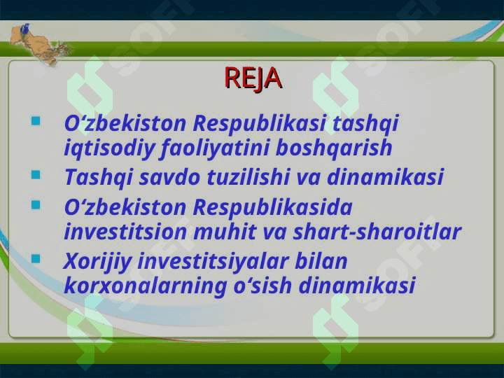Xalqaro bozordagi raqobat 2