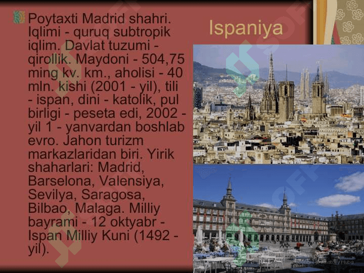 Xalqaro turizm markazlari 2