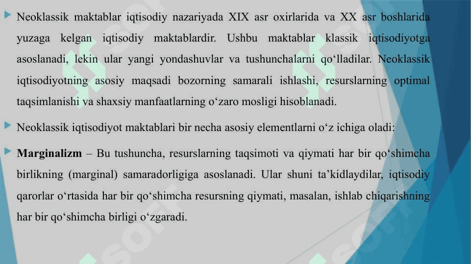 NEOKLASSIK MAKTABLAR 3