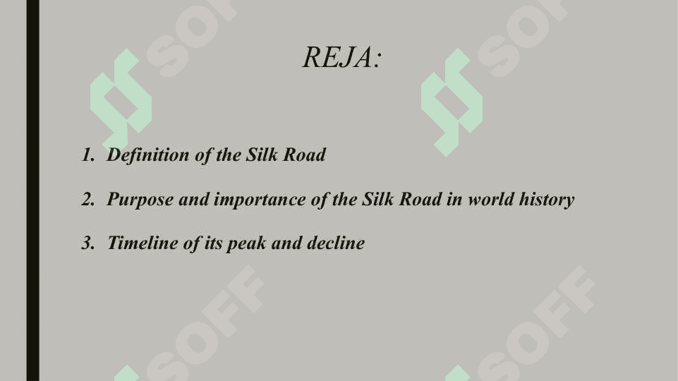 The great silk road 2