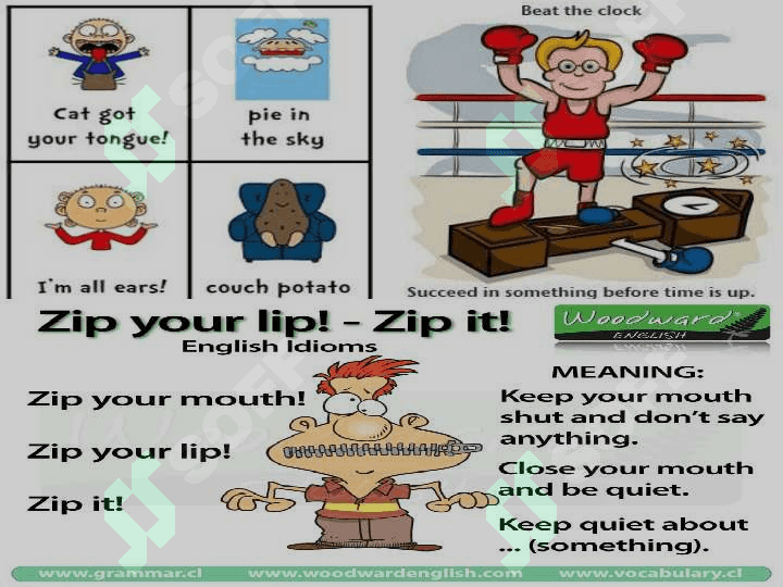English idioms 7