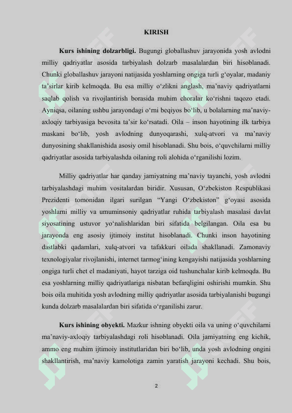 O'quvchilarni milliy qadriyatlar asosida ma'naviy-axloqiy tarbiyalashda oilaning roli 2