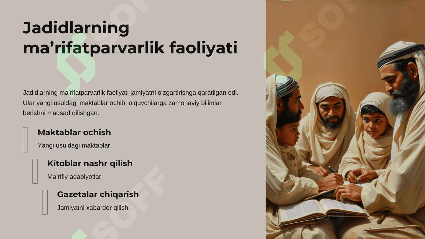 Jadidchilik harakati va uning ijtimoiy ta'siri 3
