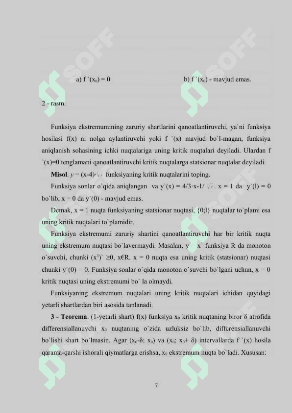 Funksiya va uning limiti 7
