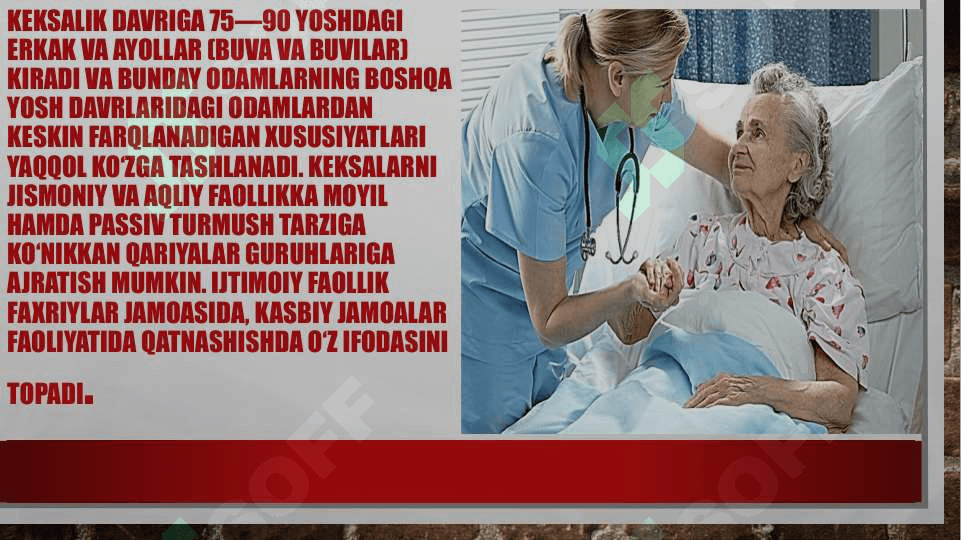 Keksalik davri psixologiyasi 3