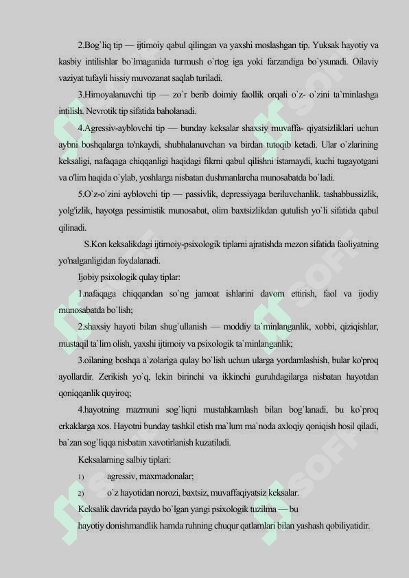 Keksalik davrida psixik funksiyalar funksiyalashuvidagi o`zgarishlar 3