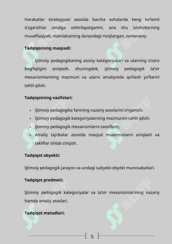 Ijtimoiy pedagogikaning kategoriyalari va mexanizmlari 5