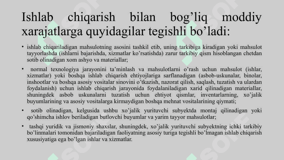Korxonada xarajatlarni rejalashtirish 4