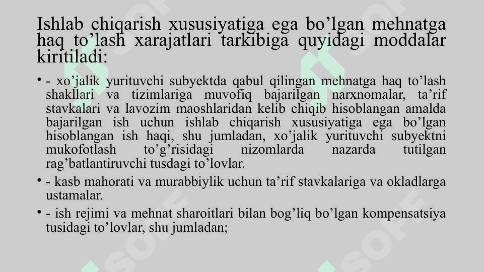 Korxonada xarajatlarni rejalashtirish 5