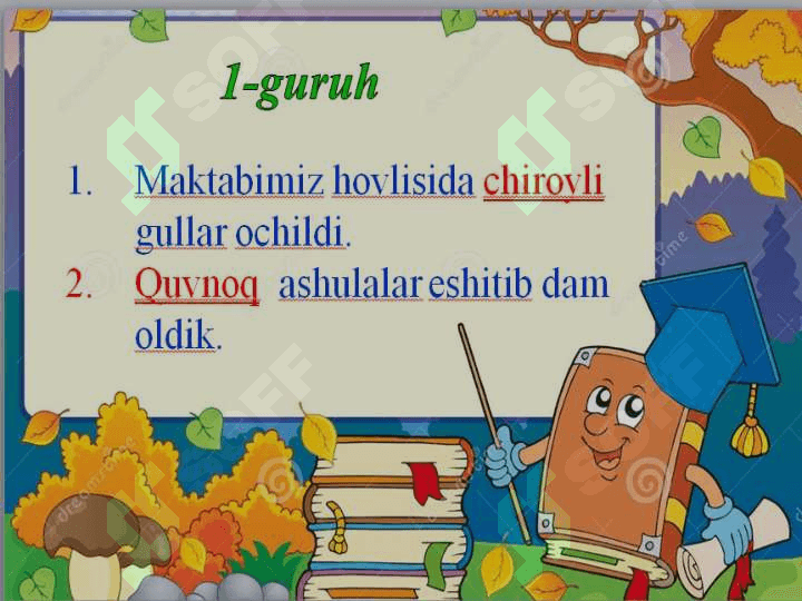 Son so'z turkumi. 7