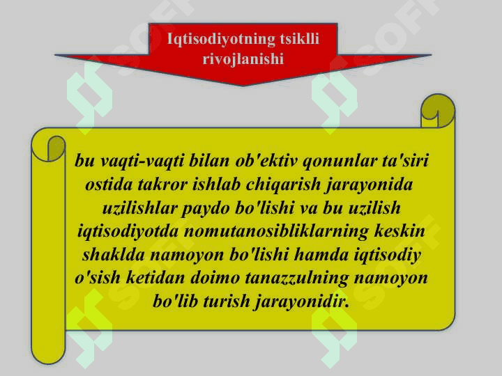 Iqtisodiyotning siklliligi 3