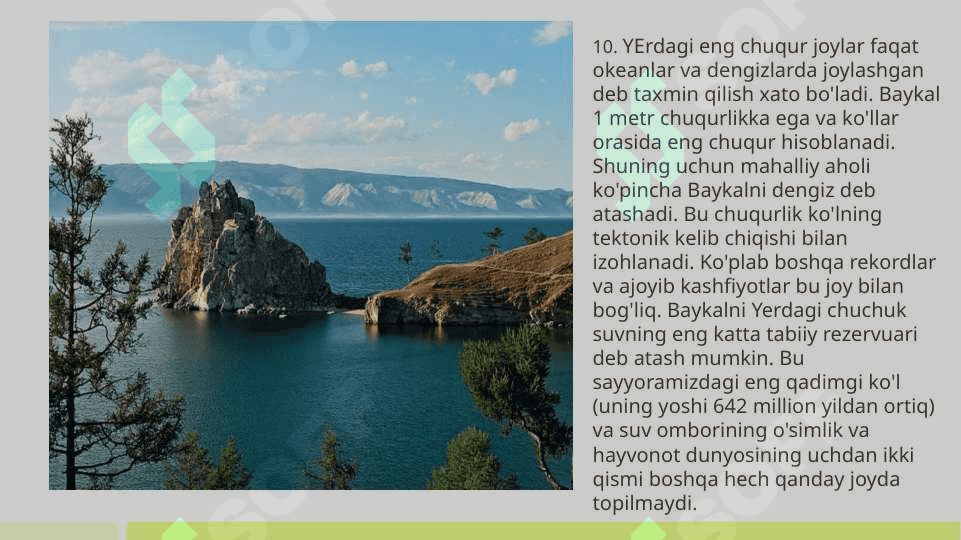 Dunyodagi eng chuqur joylari 3