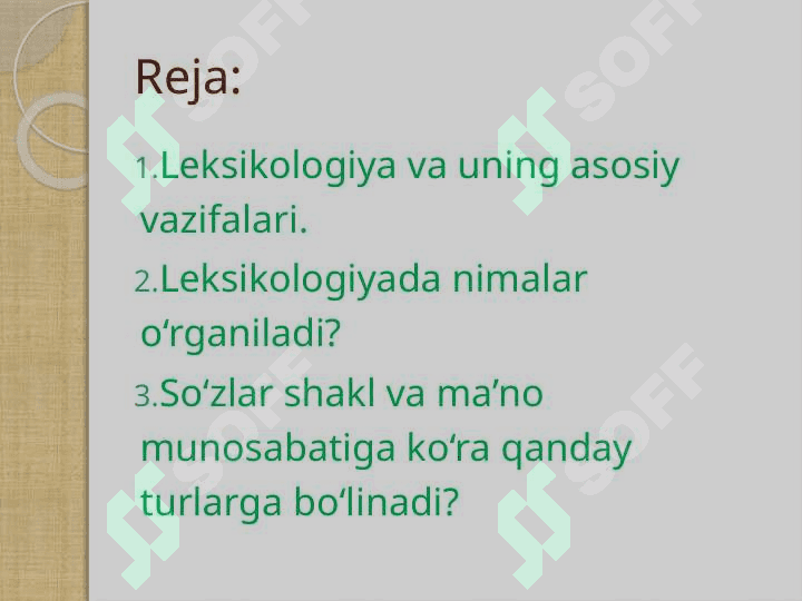 O'zbek tilida leksikologiya 2