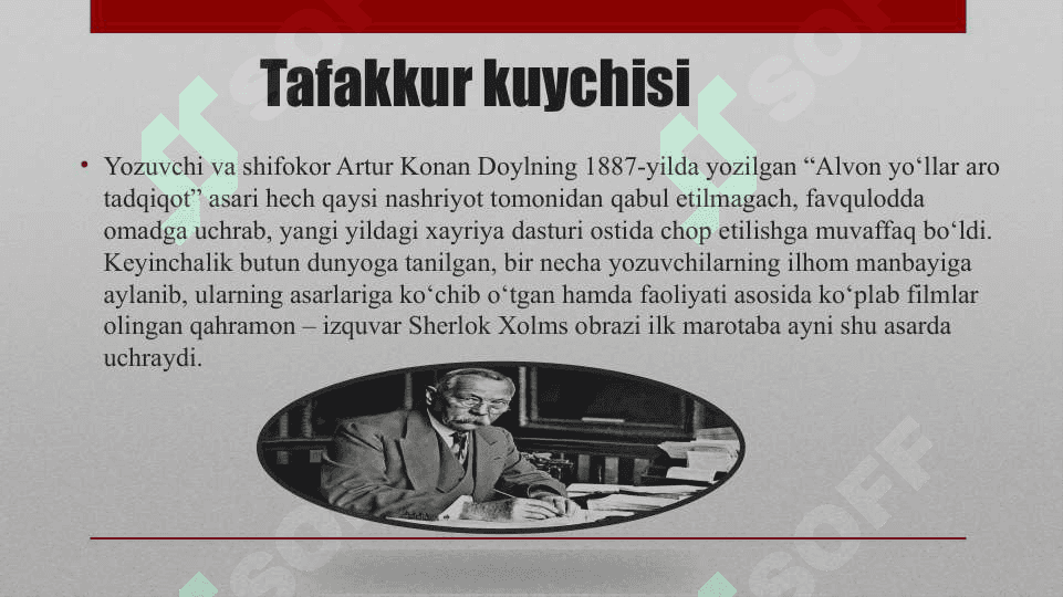 Artur Konan Doyl  Sherlok Holms haqida hikoyalar 4