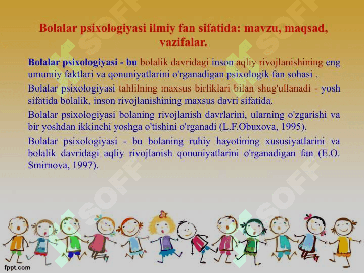 Bolalar psixologiyasi 3