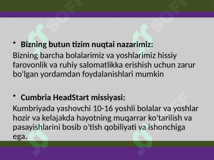 Bolalar va yoshlarning hissiy barqarorligi va ruhiy farovonligini o'rganish bo'yicha tadbirlar 3