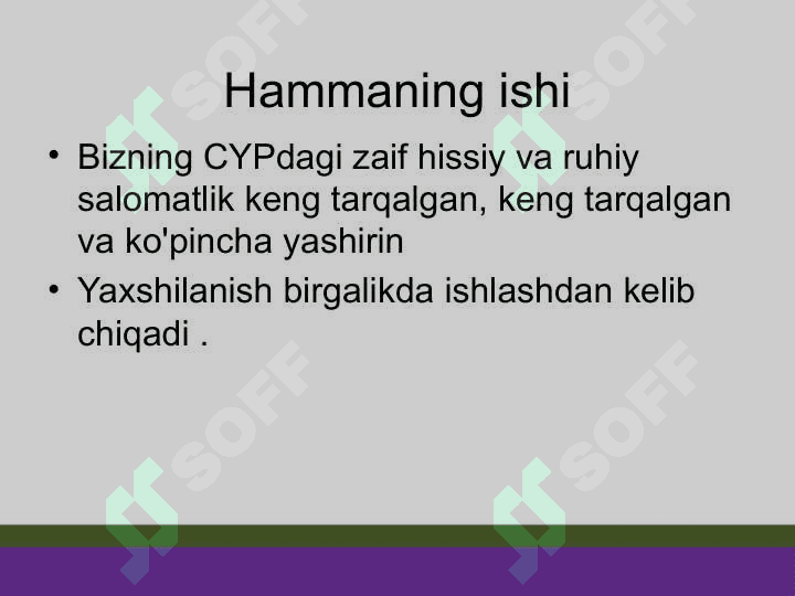 Bolalar va yoshlarning hissiy barqarorligi va ruhiy farovonligini o'rganish bo'yicha tadbirlar 4