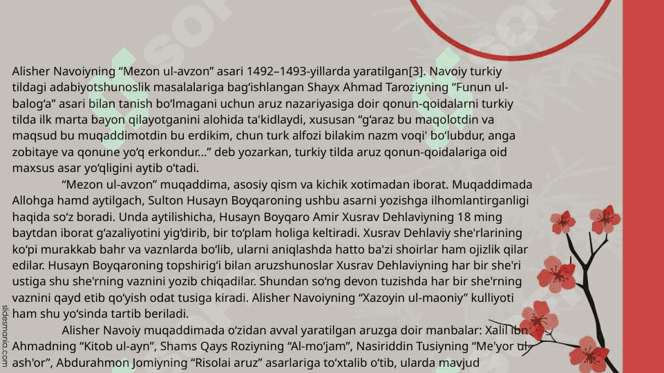 Alisher Navoiy MAJOLIS UN-NAFOIS 4