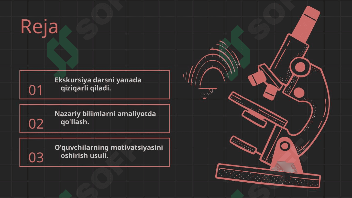 Darsning ekskursiya bilan aloqasi 2