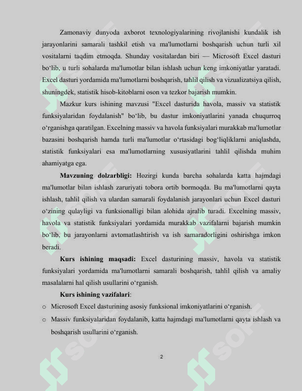 MA'LUMOTLAR BAZASINI YARATISH VA BOSHQARISH 2
