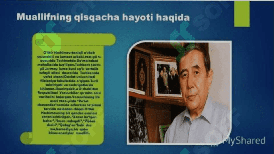 Tushda kechgan Umrlar O`tkir hoshimov asasri tahlili 2