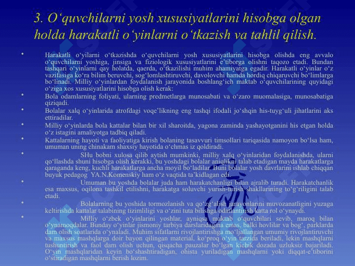 Maktabgacha talim tashkilotlarida o'yin faolyatini tashkil etish t.pptx 7