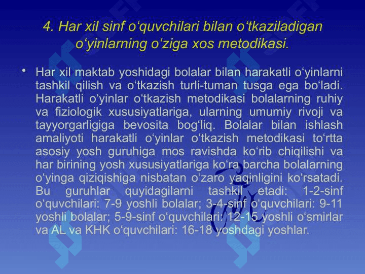 Maktabgacha talim tashkilotlarida o'yin faolyatini tashkil etish t.pptx 8
