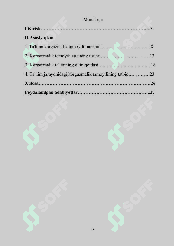 Ko‘rgazmalilik tamoyillari asosida  o‘qitishning o‘ziga xos jihatlari k.docx 2