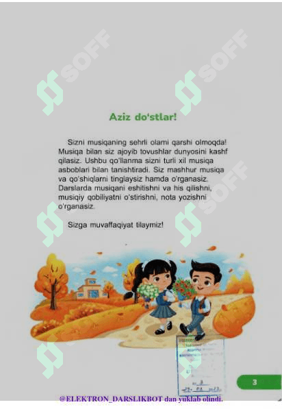 1- sinf musiqa darsligi 4