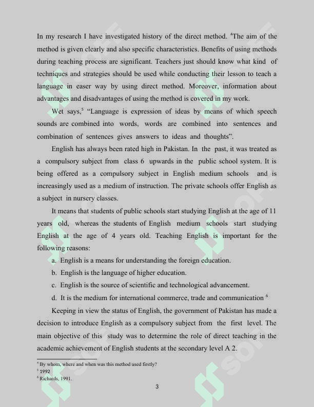 Using direct method in teaching English 3