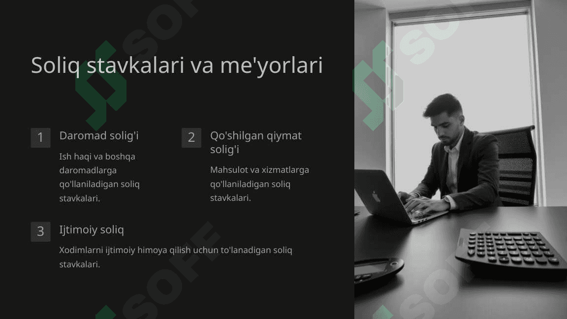 Ish beruvchining soliq va to'lovlar bo'yicha huquqiy mas'uliyati 4