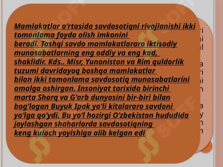TASHQI SAVDO SIYOSATI 4