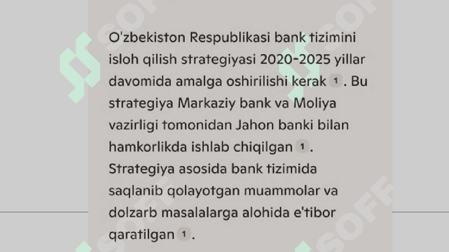 Oʼzbekiston Respublikasi bank tizimini isloh qilish uning zarurati va amalga oshirish 4