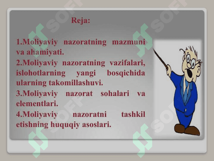 MOLIYAVIY NAZORATNI TASHKIL ETISH ASOSLARI 4