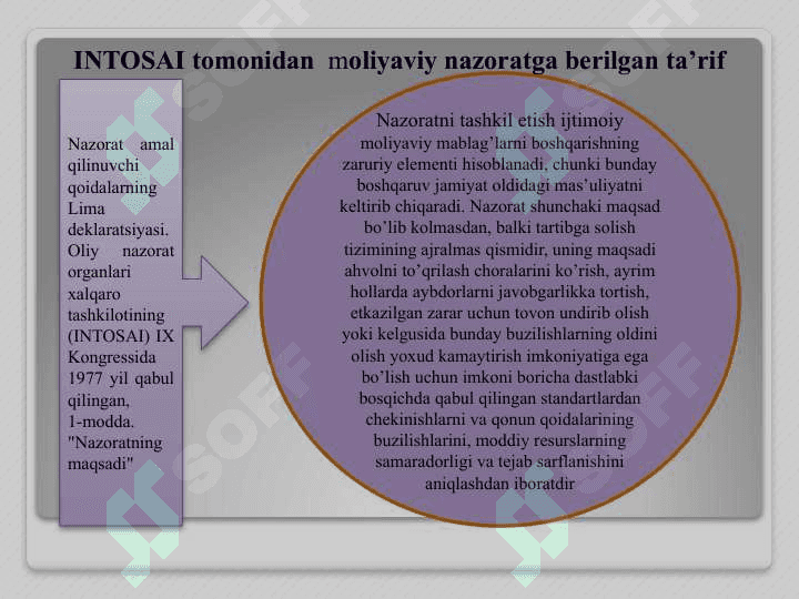 MOLIYAVIY NAZORATNI TASHKIL ETISH ASOSLARI 8