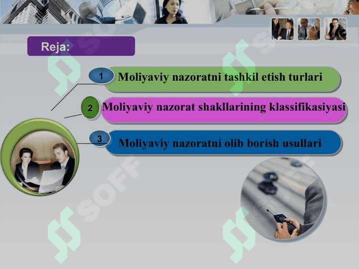 Moliyaviy nazoratni tashkil qilishning turlari, shakl va usullari 2