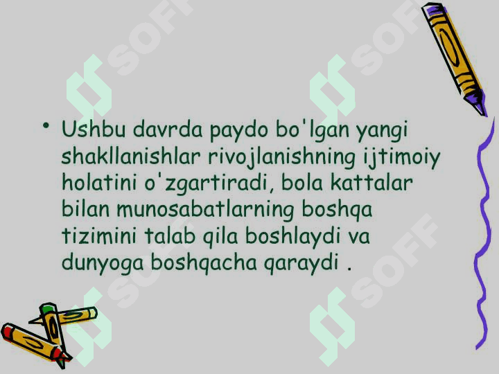 Yoshga bog'liq psixologiya 6