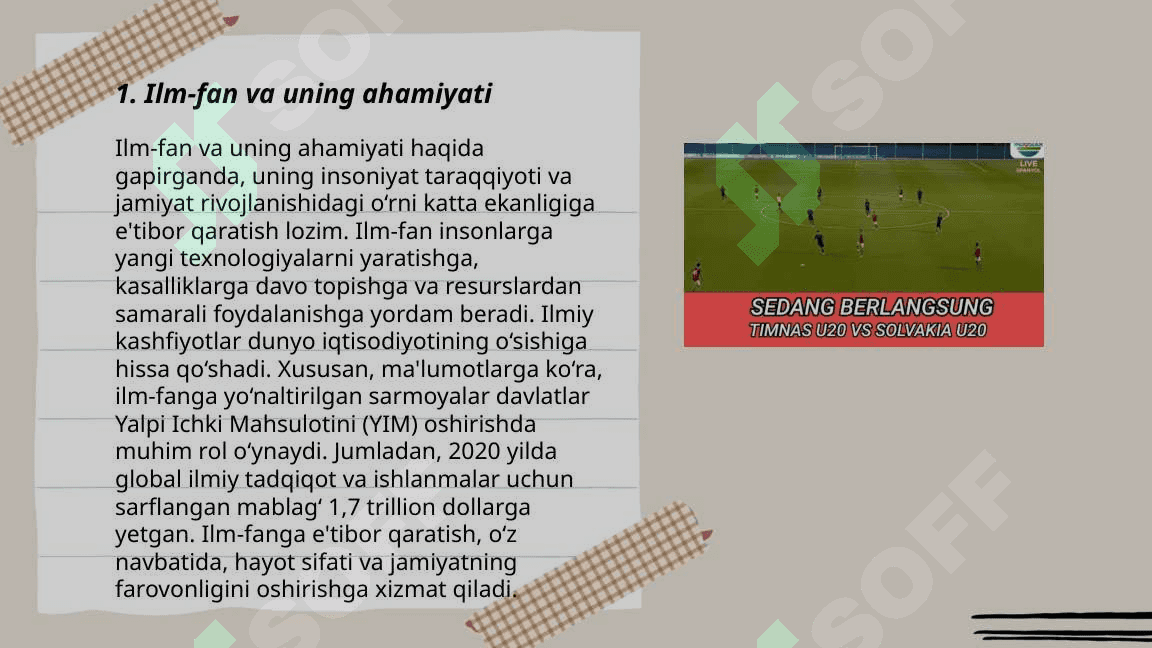 Oʻquvchilarning ilmiy dunyoqarashini shakllantirish. Aqliy tarbiya 3
