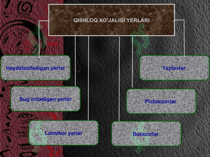 O'zbekistonda qishloq xo'jaligi va sanoat sohasidagi o'zgarishlar 6