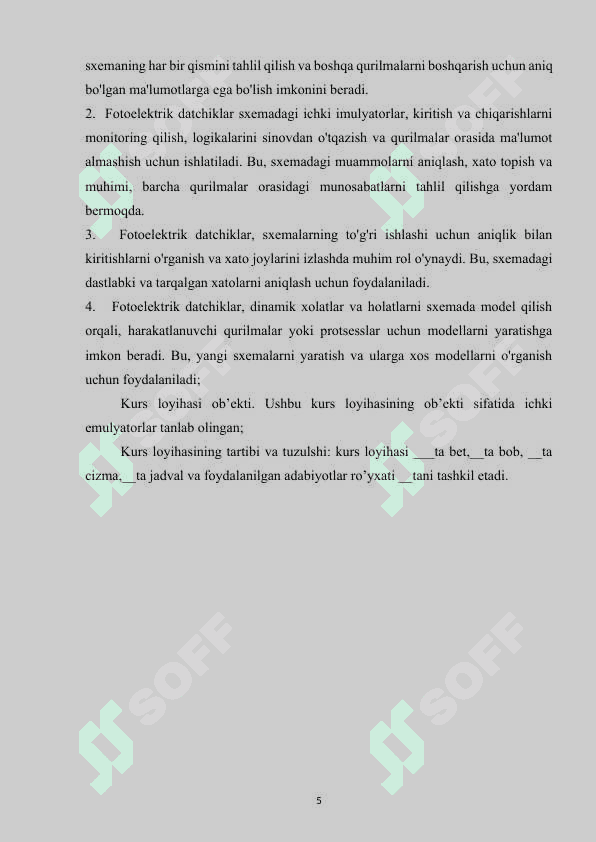 Fotoelektrik datchiklar qo’llanilishi 5