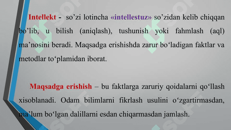 Intellektual tizimlar haqida tushuncha. Suniy intellekt texnologiyasi. Ekspert tizimlari 2