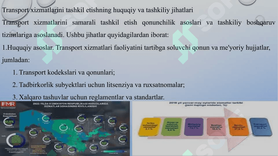 Transport xizmatlari tadbirkorligi 6