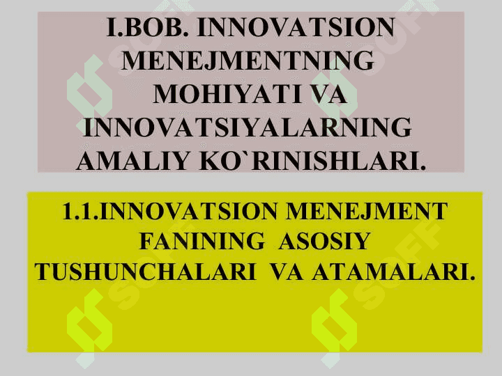 Innovatsion menejmentning mohiyati va uni o`qitishning texnologik modulini yaratish” 5