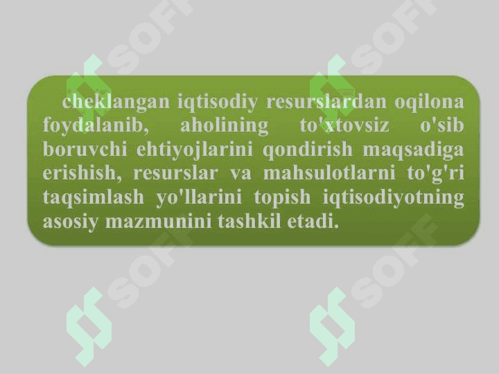 Iqtisodiyot nazariyasi fanining predmeti va o'rganish usullari 4