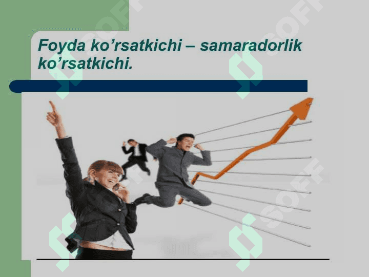 Sanoat tarmoqlari korxonalarining daromadi va samaradorligi 3