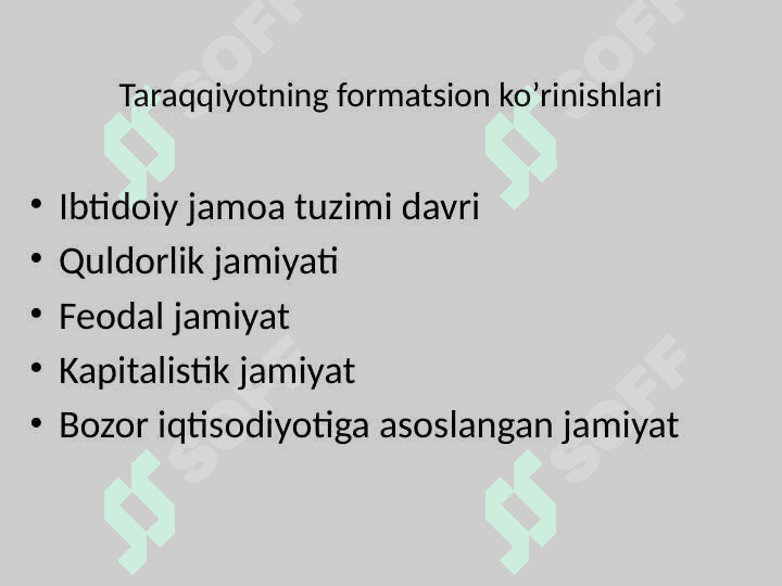 Ijtimoiy-iqtisodiy taraqqiyot modellari 4