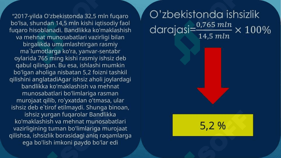Ishchi kuchi, ishsizlik turlari va ish haqi 7