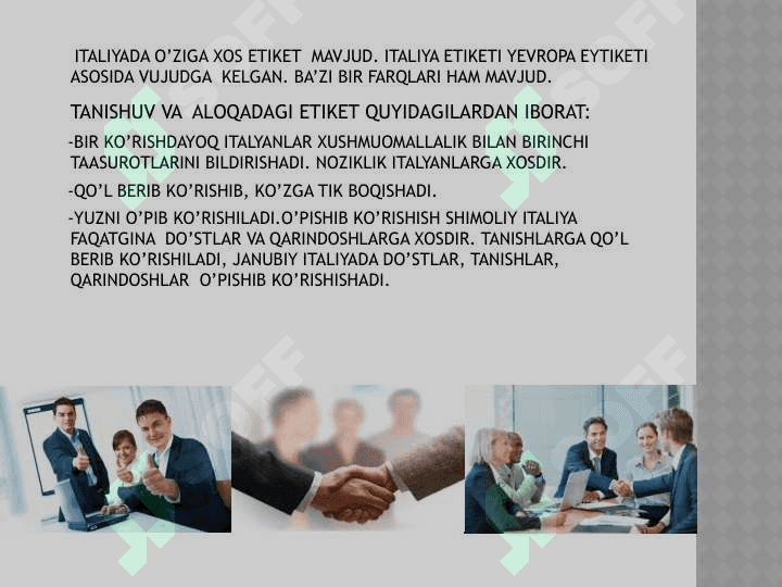 italiya kasbiy etiketi 4