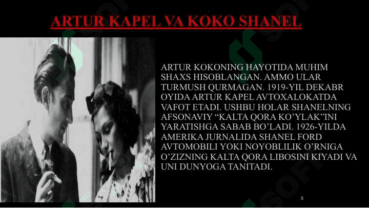 KOKO SHANEL – QIROLICHANING TUG’ILISHI 5